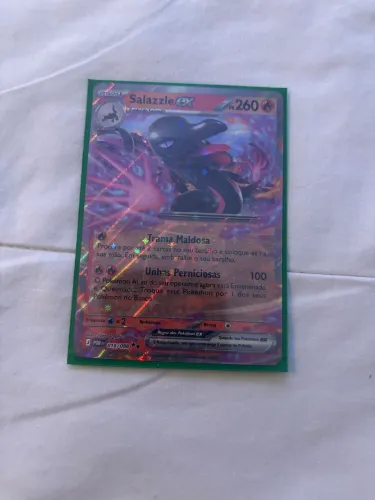 Carta Pokémon Salazzle-EX