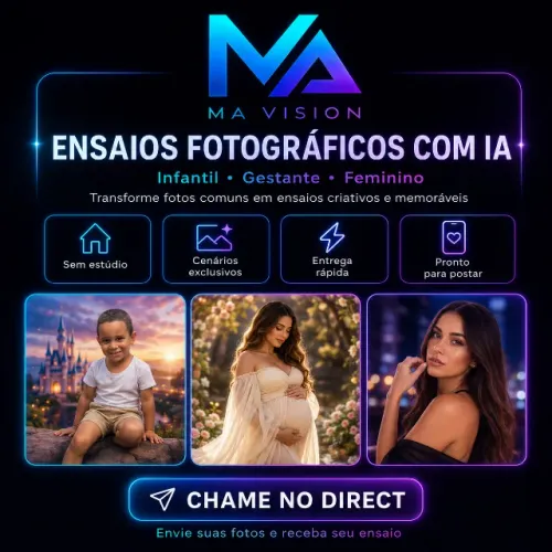 Ensaio Fotográfico com Inteligência Artificial