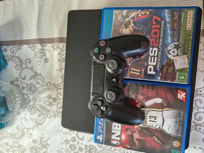 [Leia Descrição] PlayStation 4 (PS4) + 1 Controle Original + 2 Jogos