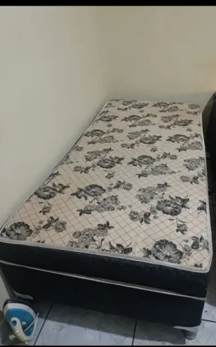 Cama e fogão 