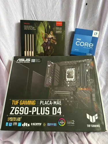 Kit Intel i7 13700k + 32Gb DDR4 3600MHz CL14 + Z690 ASUS TUF D4