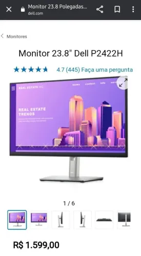 Monitor Dell P2422h