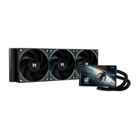 Water Cooler MACH1 POLAR ARGB, 360mm, AMD e Intel, Preto - IRV360BK-Loja Fs