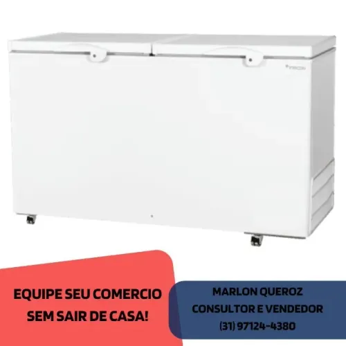 Freezer Horizontal Fricon 503 Litros Tampa Cega