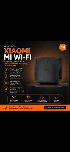 Repetidor Xiaomi Mi Wi-Fi Extender Pro R03 2.4ghz preto