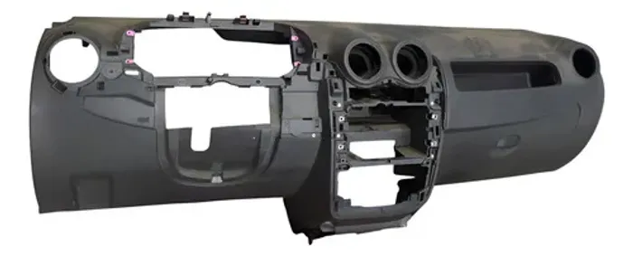 Painel Principal Tabelier Renault Sandero 2008 A 2017 Preto
