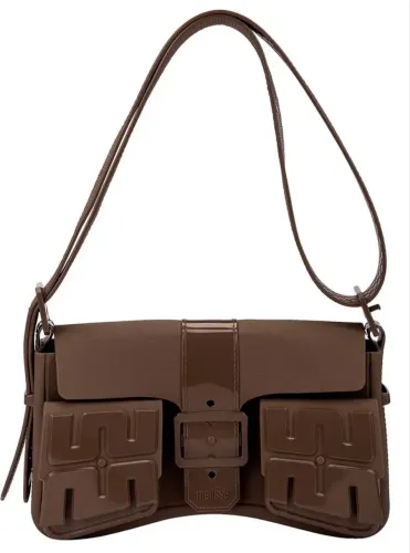 Melissa Bag Cargo Marrom - Usada apenas 1 vez 