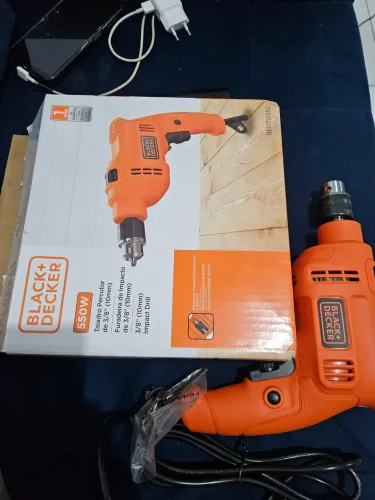 Furadeira de impacto Black Decker 550W 110V