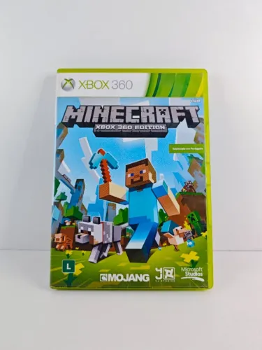 Minecraft de Xbox 360 Original Mídia Física CD Seminovo | Aceito Cartão!!!