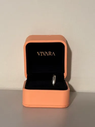 Aliança prata Vivara Original perfeito estado - tamanho 17