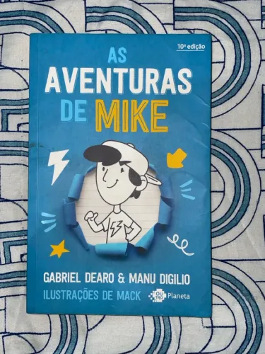 LIVRO AS AVENTURAS DE MIKE - 10ª EDIÇÃO - BOM