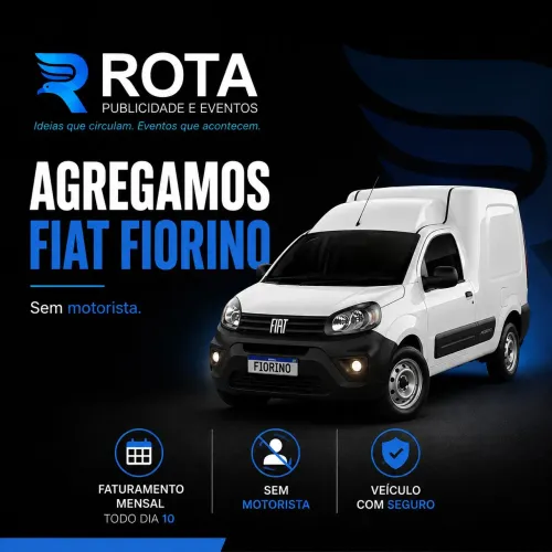 Agregamos Fiat Fiorino sem motorista