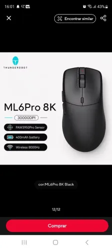 Mouse gamer pro