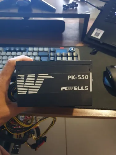 Fonte de alimentação PC 550 Gamer