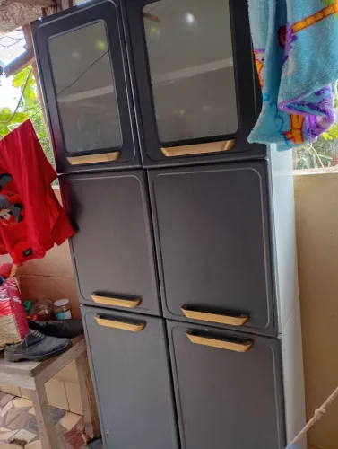 Vendo armação aço cor cinza pequeno amassado