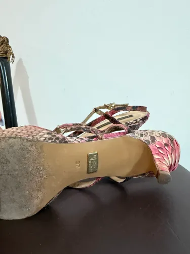 scarpin jorge bischoff cobra rosa 37