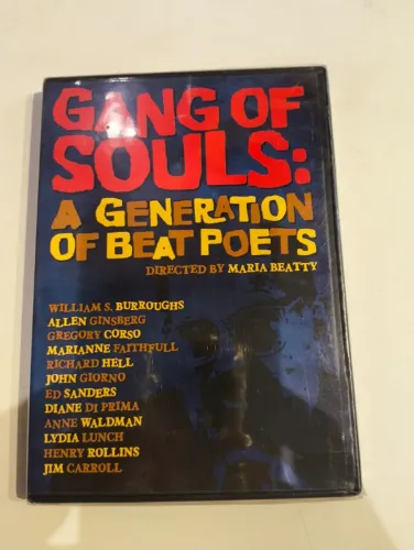 DVD do documentário "Gang of Souls: A Generation of Beat Poets - LACRADO