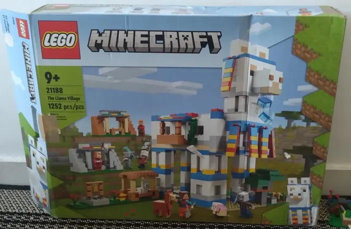 A Vila das Lhamas - Lego Minecraft 21188 Original <br>Código: VL6W3TP5V