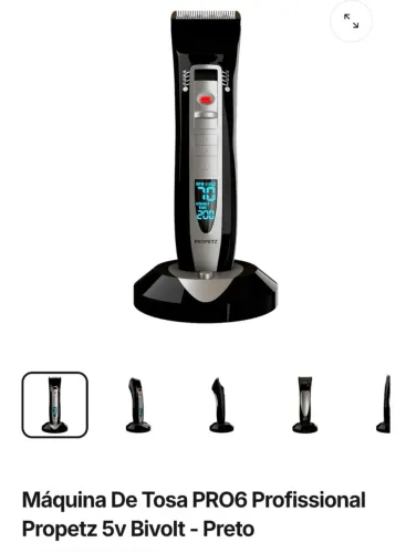Máquina de Tosa Pro6 Profissional