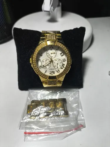 Relógio dourado Guess - Original