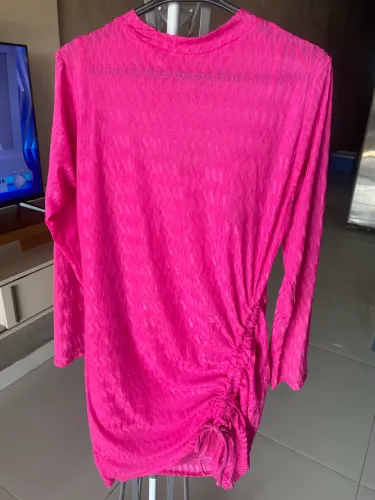 Vestido fúcsia