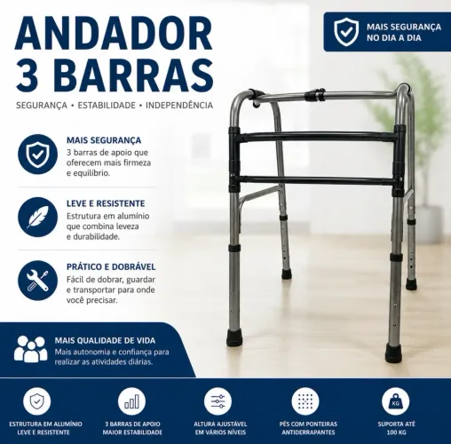 Andador 3 Barras