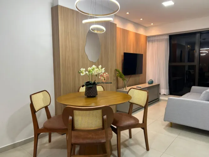 Apartamento MOBILIADO para LOCAÇÃO em Boa Viagem / 2 quartos / 1 suíte / Lazer REF: 6803