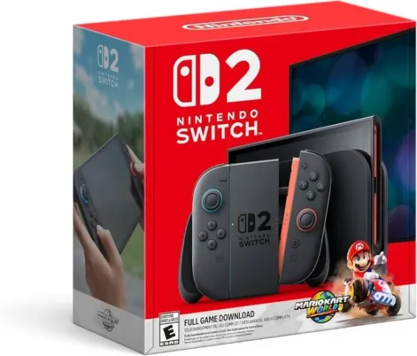 Nintendo Switch 2 Novo Lacrado Importado + Mario Kart World