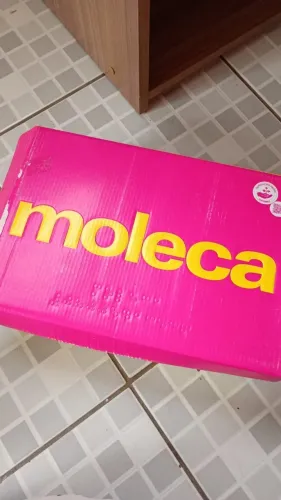 Sandália Moleca Plataforma - Tam 38 (usado uma vez)