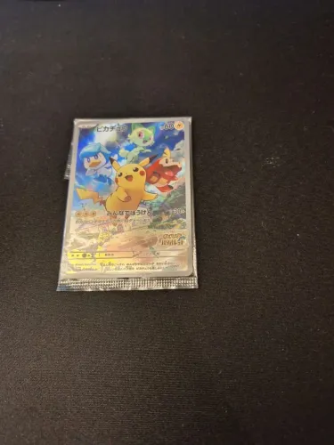 Carta pokemon pikachu japonesa promo
