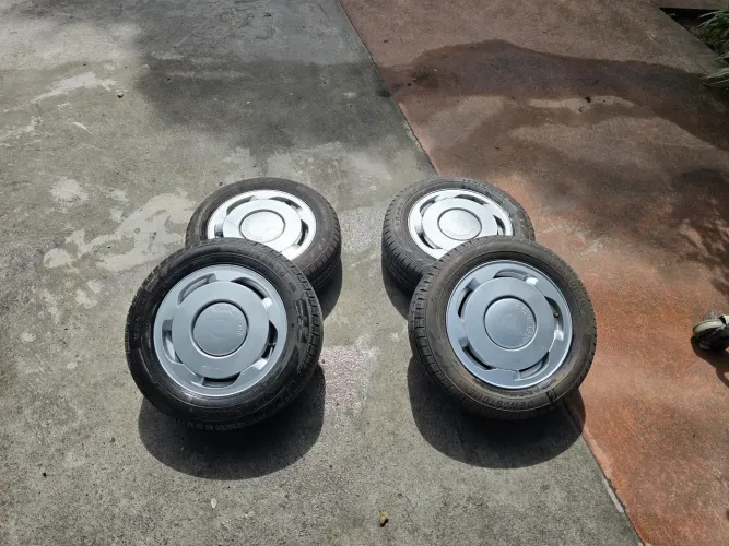 Jogo de Rodas Orbital aro 14 com pneus.