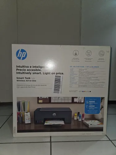 Impressora colorida HP Smart Tank 589 Wireless all-in-one