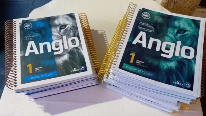 Apostilas Anglo Primeira Série Ensino Médio - Série Completa