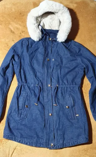 Jaqueta Casaco jeans sobretudo