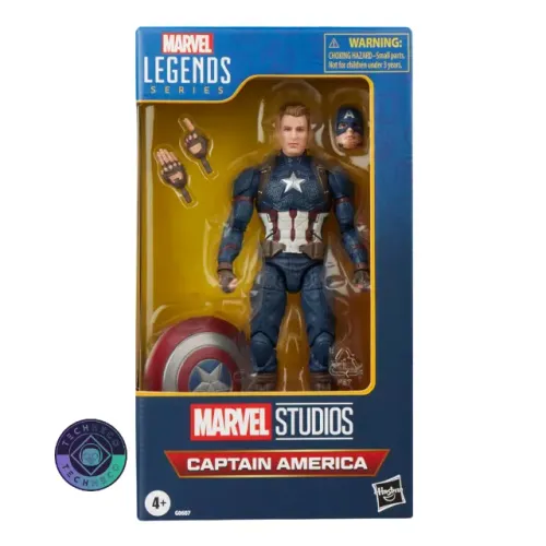 CAPITÃO AMÉRICA MARVEL LEGENDS - REMASTER ORIGINAL E LACRADO