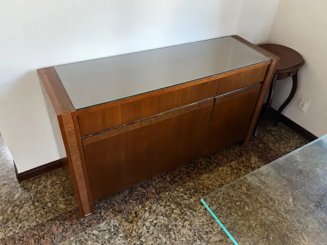 Buffet Aparador madeira Lar Shopping