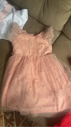 Vestido rosa 3 anos forma pequena