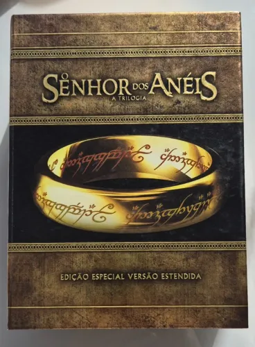 O Senhor dos Anéis trilogia ed especial.
