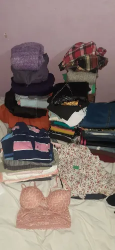 Lote roupas para brechó 