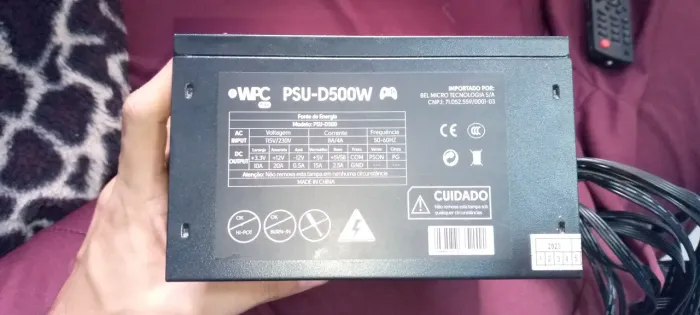 Vendo Fonte 500W