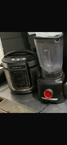 Vendo panela de pressão e liquidificador