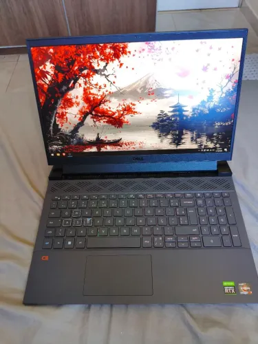 Notebook gamer, Dell g15, Ryzen 7 6800h, RTX 3060, 16 GB ram DDR5, Tela 165hz, nvme 500gb