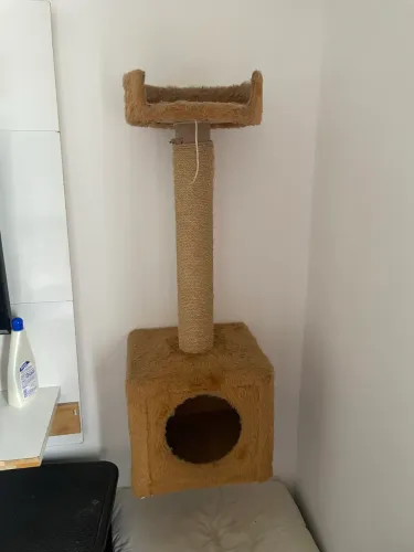 Arranhador com toca parede + arranhador parede 1m