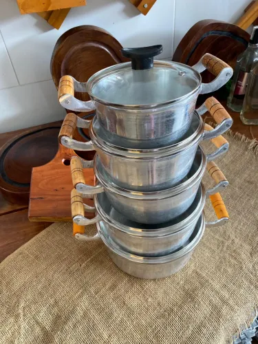 KIT PANELA ALUMÍNIO FUNDIDO