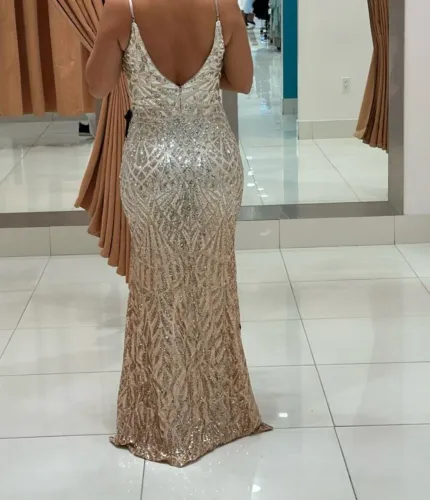 Vendo vestido de festa lindíssimo, comprado nos EUA e usado apenas uma vez