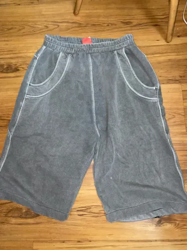 jorts mad enlatados cinza