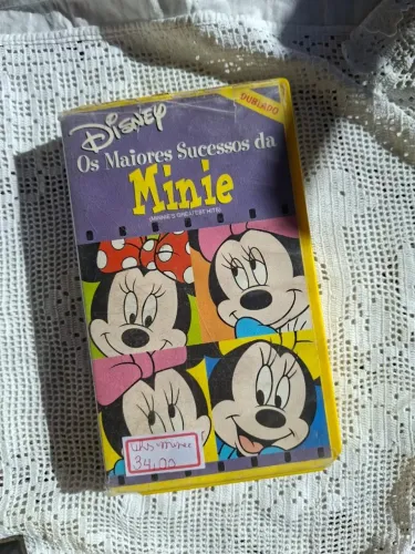 Fita Cassete Os Maiores Sucessos de Minnie sem teste