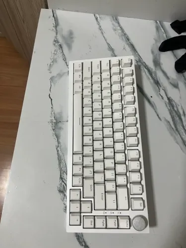 Teclado mecânico ajazz branco