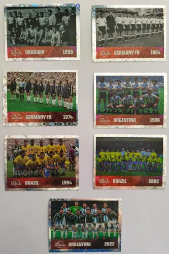 Vendo Figurinhas Panini Copa do Mundo 2026 FWC seleções.