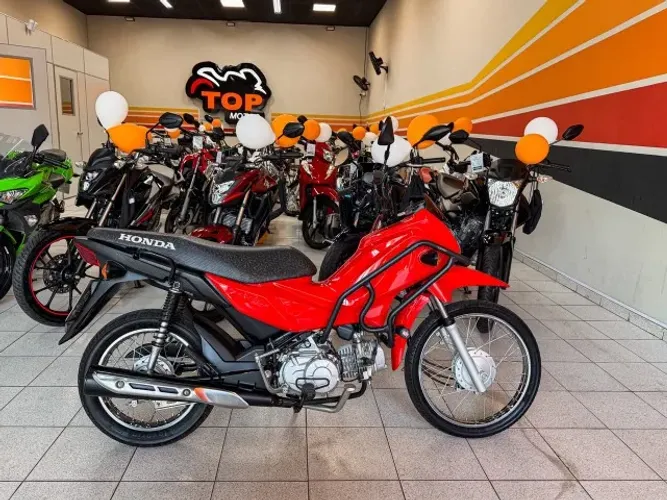 Honda Pop 110i 2024 | Apenas 6 mil KM | Protetor de Carenagem | Economia e Praticidade.